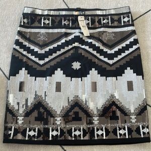 NWT Express Sequin Mini Skirt